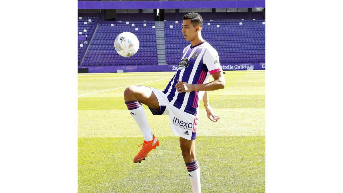 JUAN MIGUEL LOSTAU. 28/09//2020. VALLADOLID. COMUNIDAD DE CASTILLA Y LEÓN. EL YAMIQ. JUGADOR DEL REAL VALLADOLID.