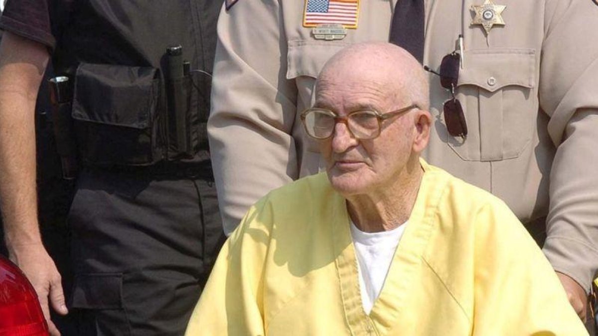 Edgar Ray Killen, el único condenado por el asesinato de los tres activistas de los derechos civiles en Misisipí.-RICK GUY / EFE