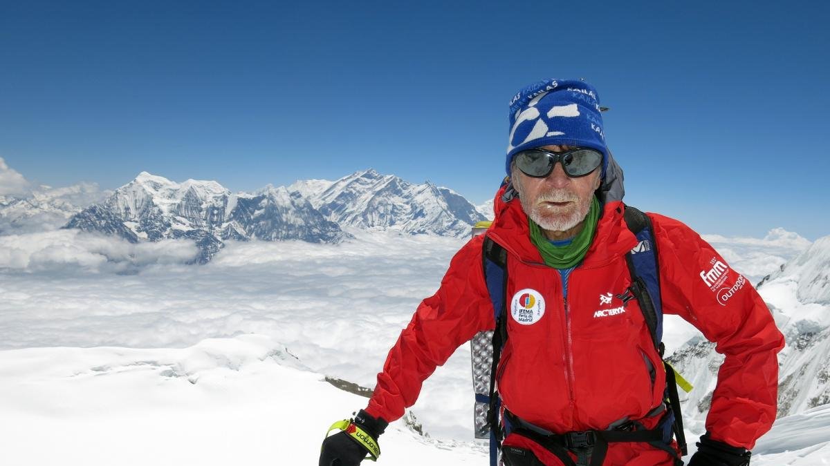 El alpinista abulense Carlos Soria en el Himalaya.-ICAL