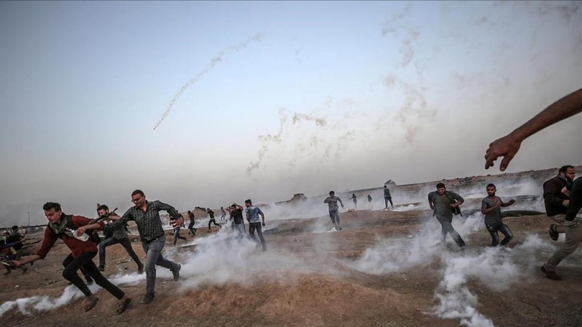 Incidentes en Gaza-MOHAMMED SABER (EFE)