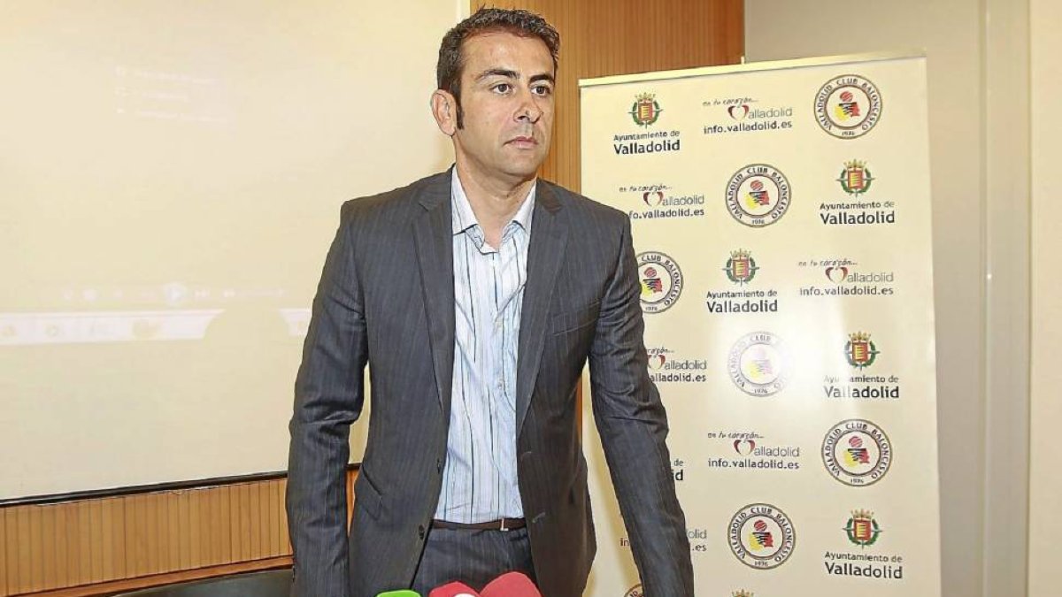 Sunill Bhardwaj, presidente del Club Baloncesto Valladolid.-J. M. Lostau