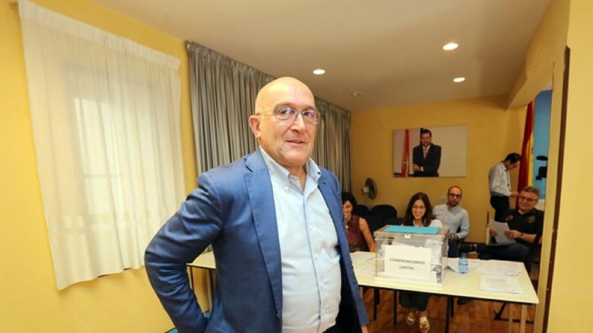 Presidente del PP de Valladolid, Jesús Julio Carnero.-RUBÉN CACHO / ICAL