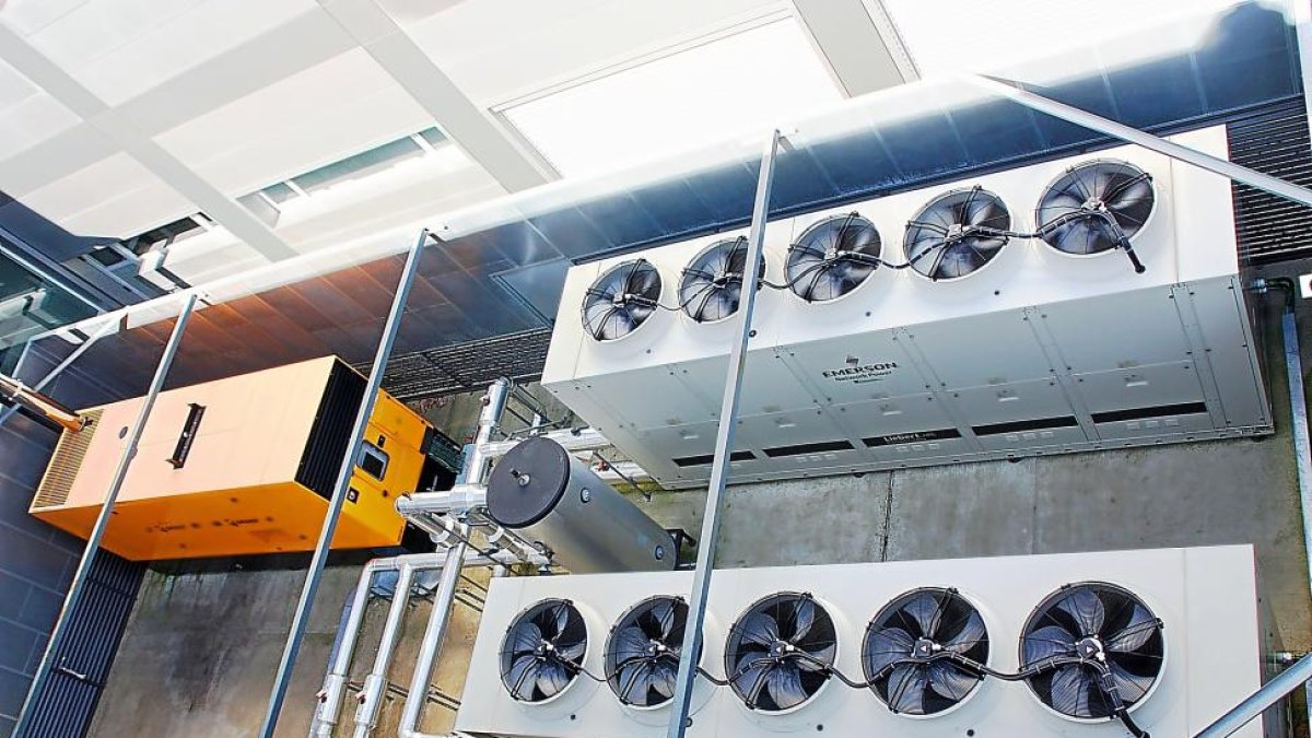 Vista desde arriba del Centro de Supercomputación de Castilla y León.-REPORTAJE GRÁFICO: EL MUNDO / ICAL