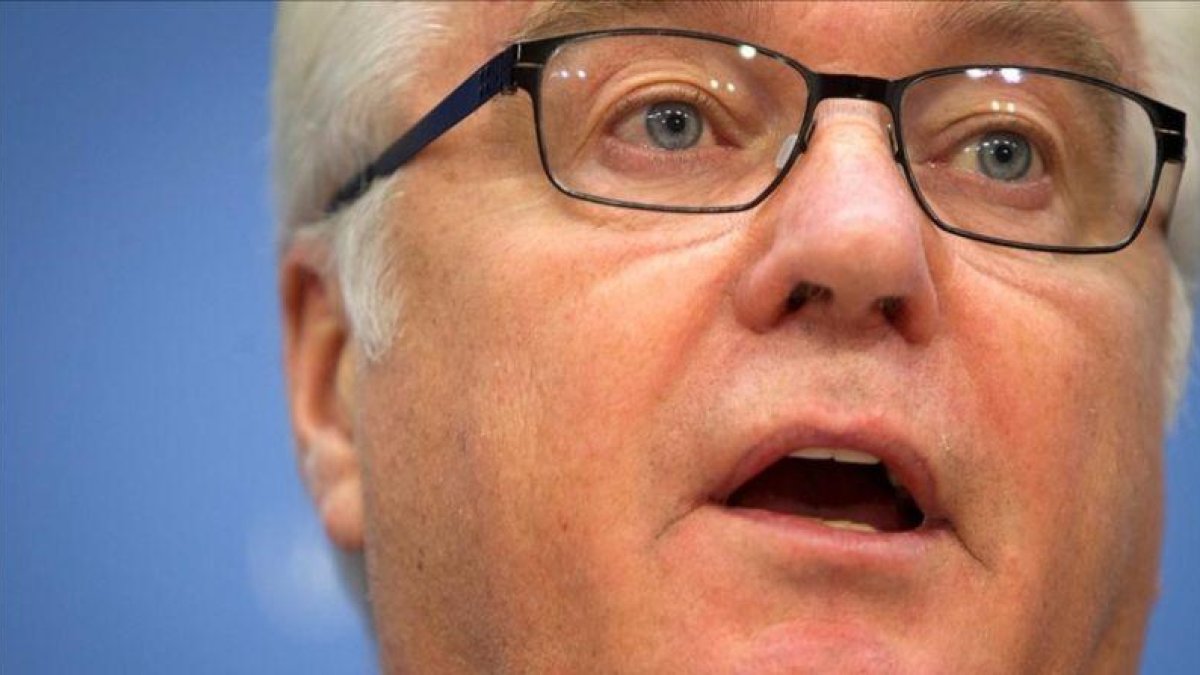 El difunto embajador ruso en las naciones unidas, Vitaly Churkin, en una imagen del 2014.-REUTERS PHOTOGRAPHER