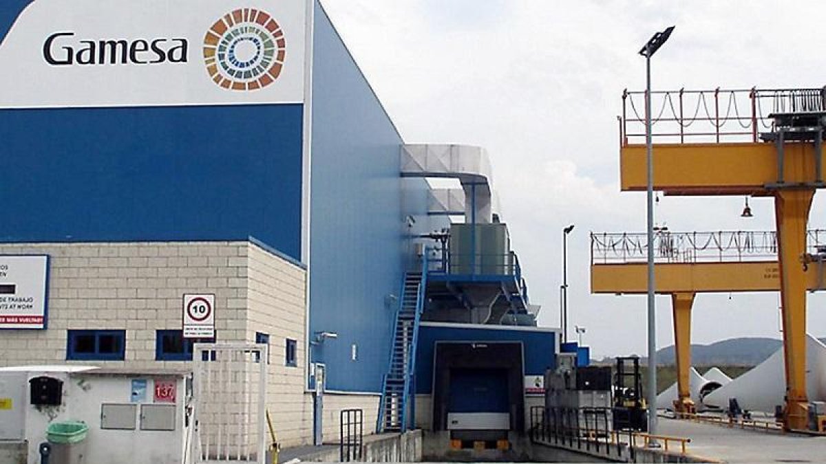 La antigua fábrica de Siemens Gamesa, en Miranda de Ebro, ya tiene nuevo propietario.-ECB