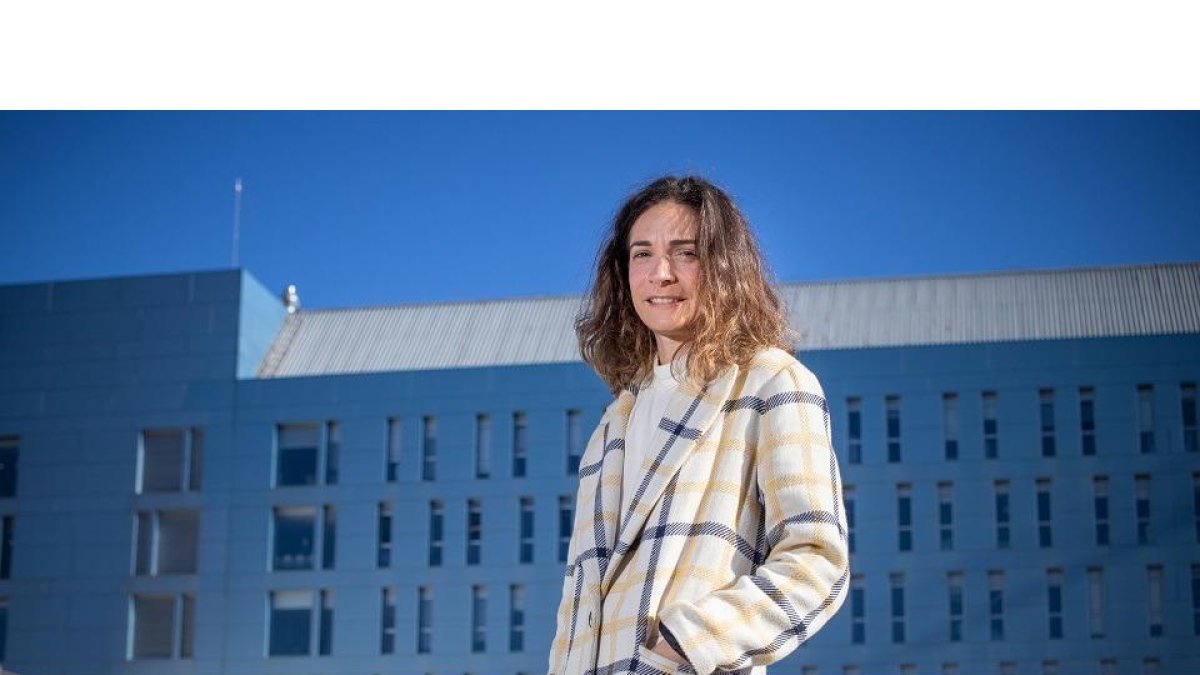 Ana Patricia, en el Hospital de Soria. - E.M.