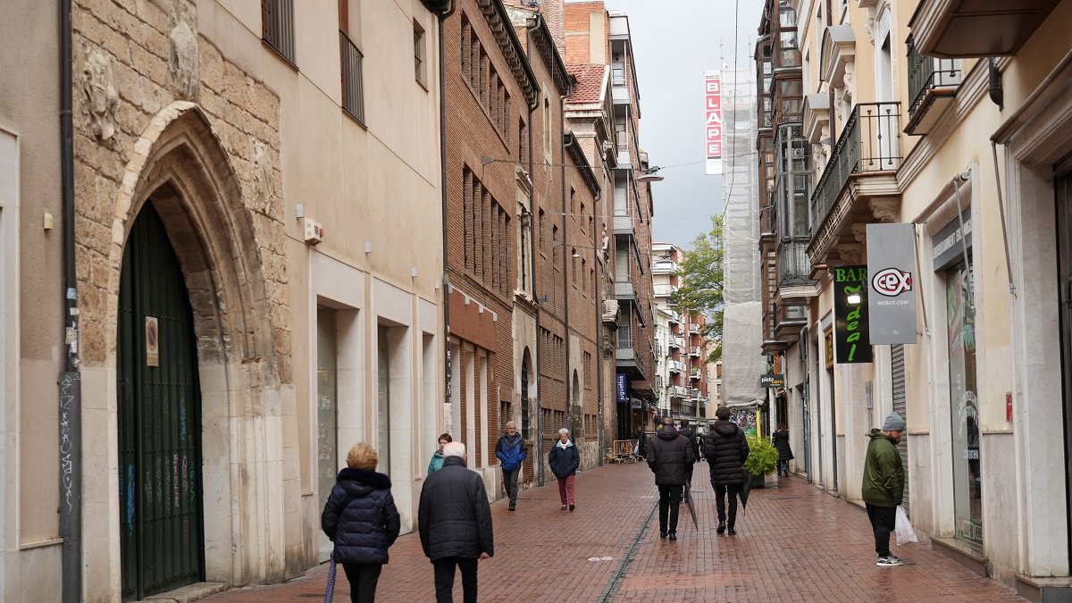 Calle Teresa Gil de Valladolid en la actualidad. -J.M. LOSTAU