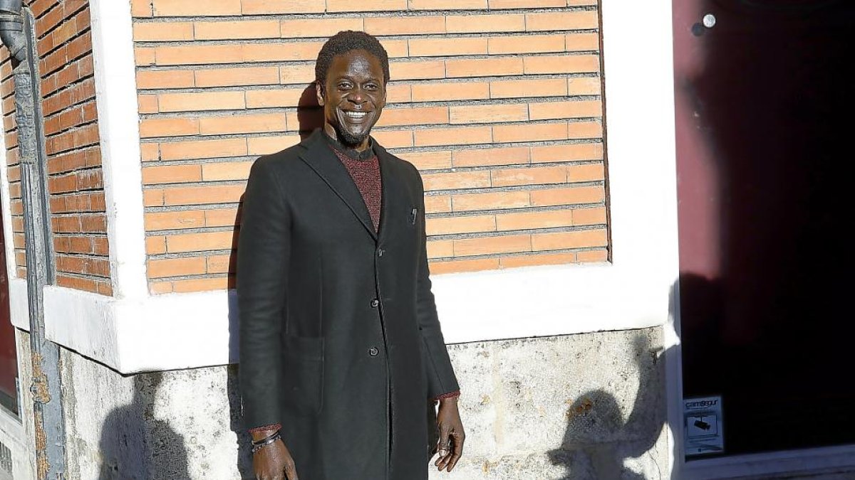 El actor de ‘Jeune femme’, Souleymane Seye Ndiaye.-J. M. LOSTAU