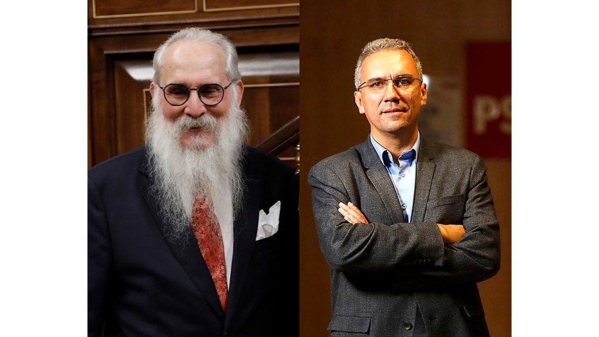 AGUSTÍN ZAMARRÓN, PRESIDENTE COMISIÓN DE CULTURA Y DEPORTES Y JAVIER IZQUIERDO, PRESIDENTE COMISIÓN DE TRANSPORTES