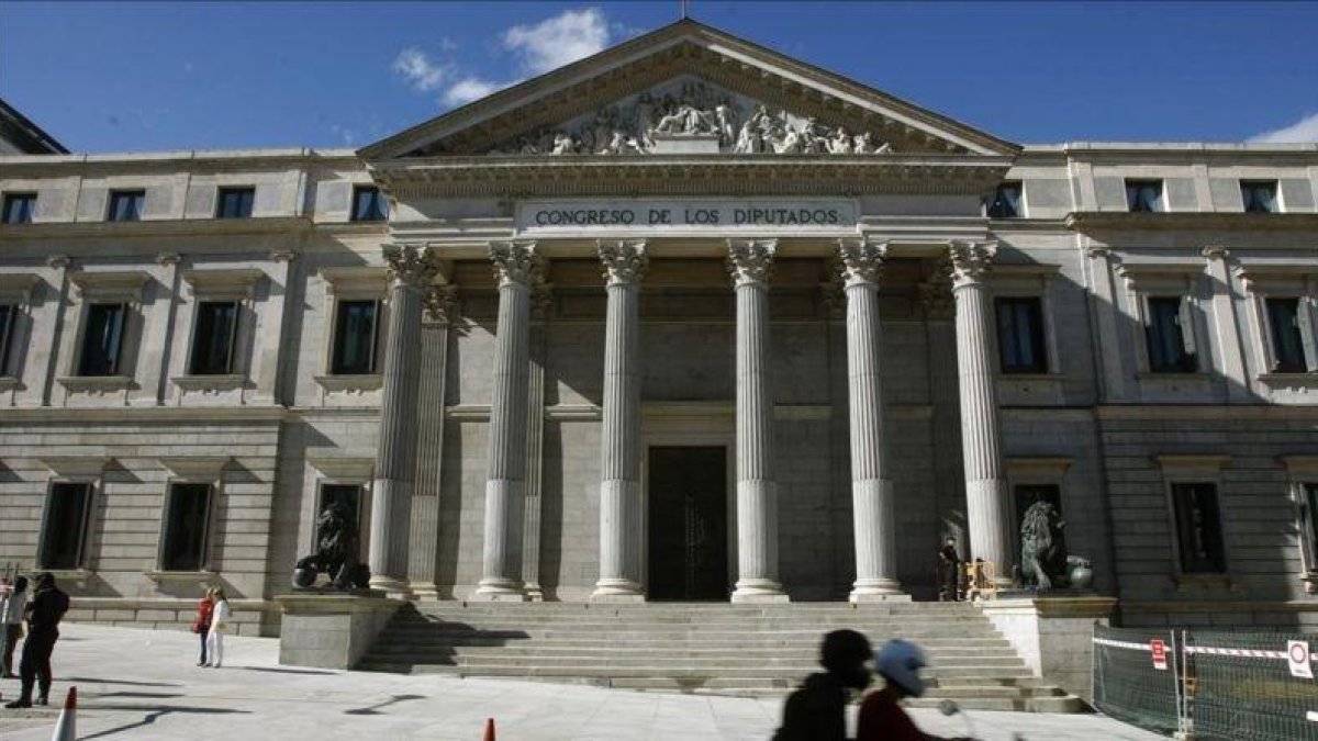 El Congreso de los Diputados.-AGUSTÍN CATALÁN