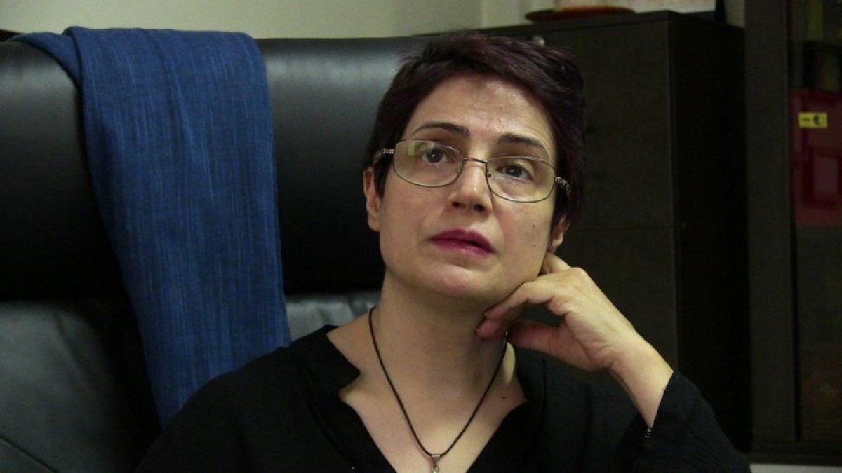 La activista iraní Nasrin Sotaudeh, una de las principales promotoras-