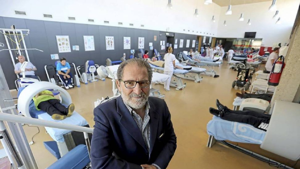 El director general de ASPAYM, Julio Herrero Bermejo.-ICAL