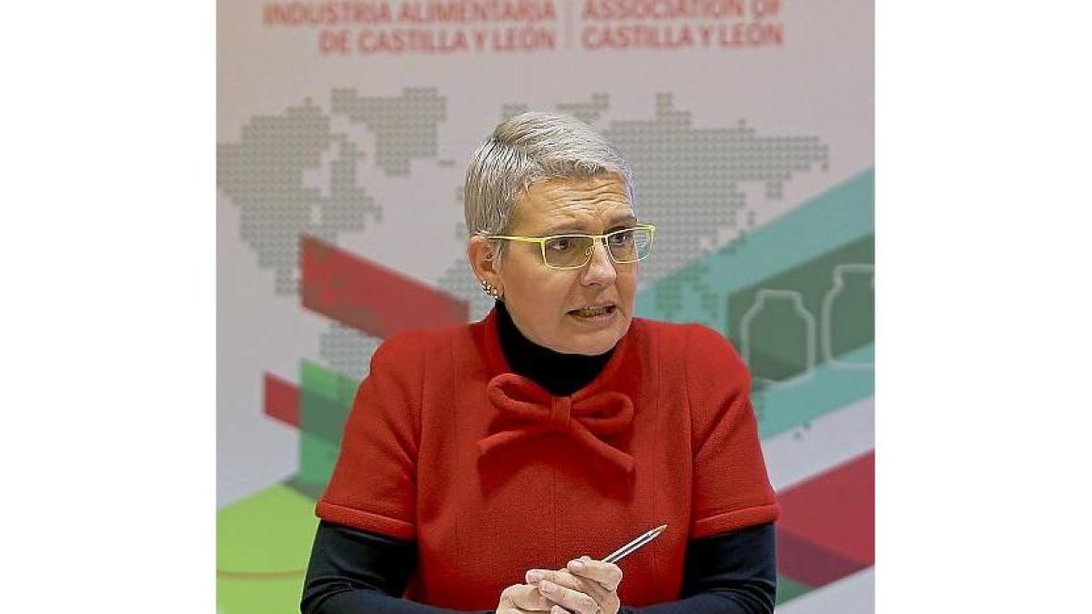 Beatriz Escudero, ayer.-ICAL