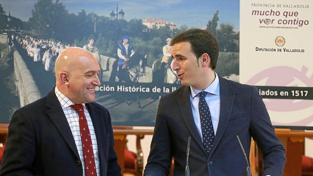 Jesús Julio Carnero y Guzmán Gómez, en una imagen de archivo.-ICAL