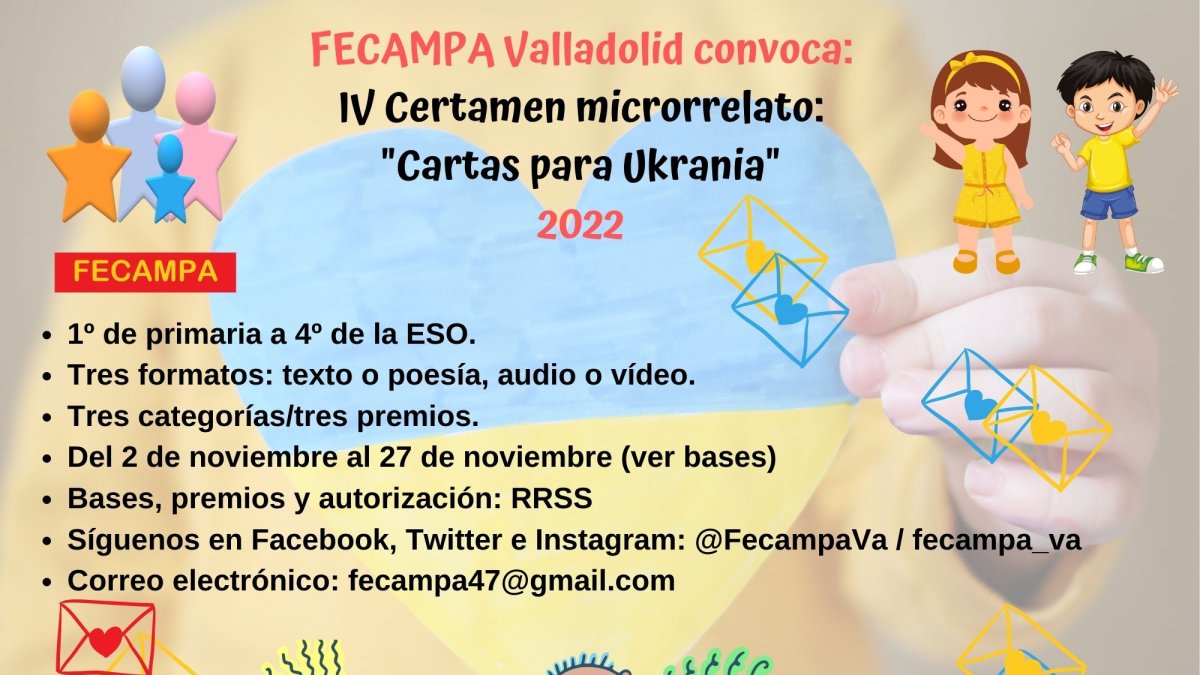 Bases del concurso de microrrelatos. -FECAMPA VALLADOLID