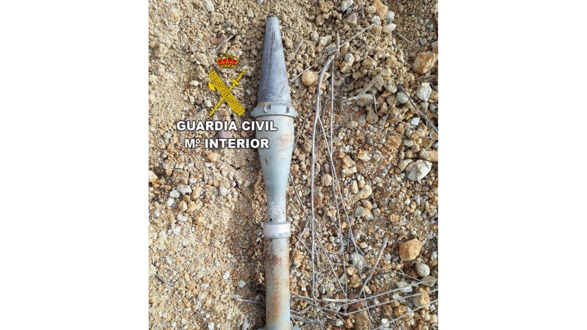 Granada encontrada en Toro.-EUROPA PRESS