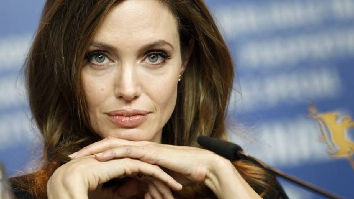 Angelina Jolie, en una conferencia de la Berlinale, en el 2012. Angelina Jolie, en una conferencia de la Berlinale, en el 2012.-Foto: Michael Sohn / AP