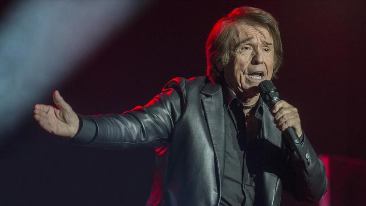 Raphael,en un concierto en una imagen de archivo