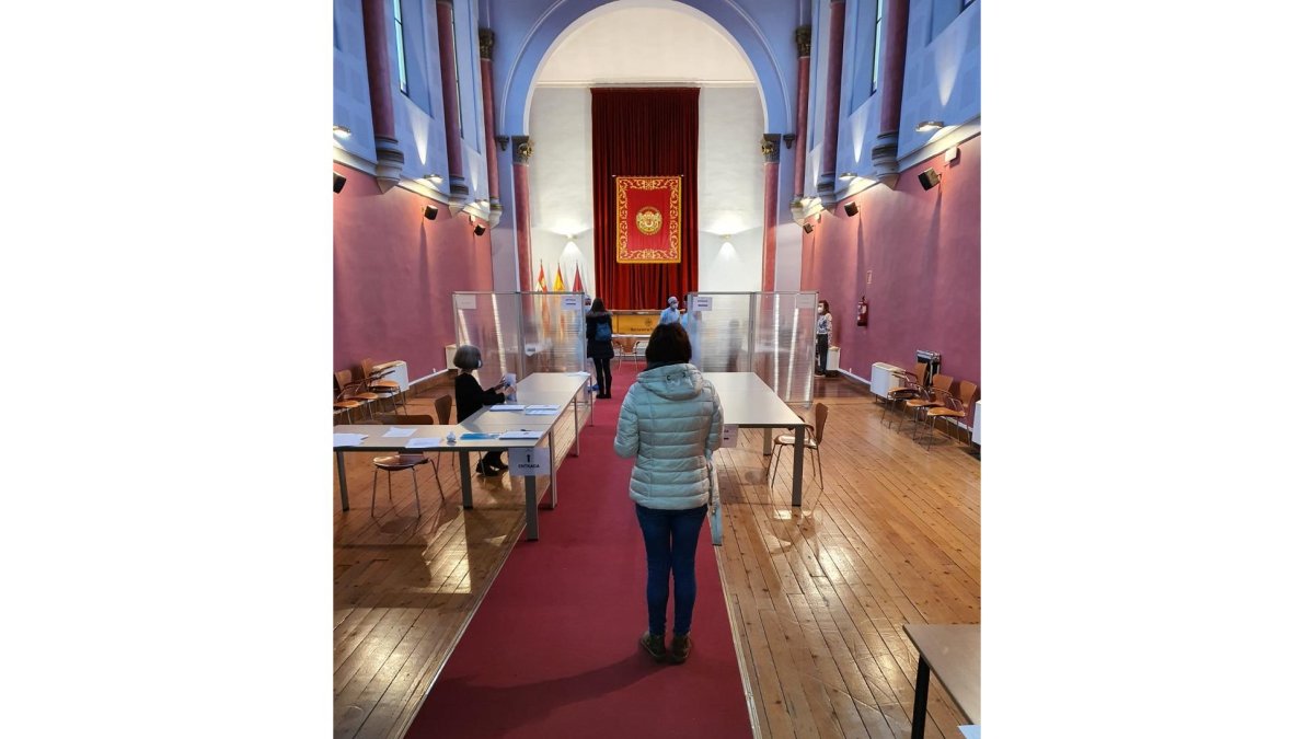 La Diputación de Valladolid realiza un cribado masivo a sus trabajadores.- E.M.