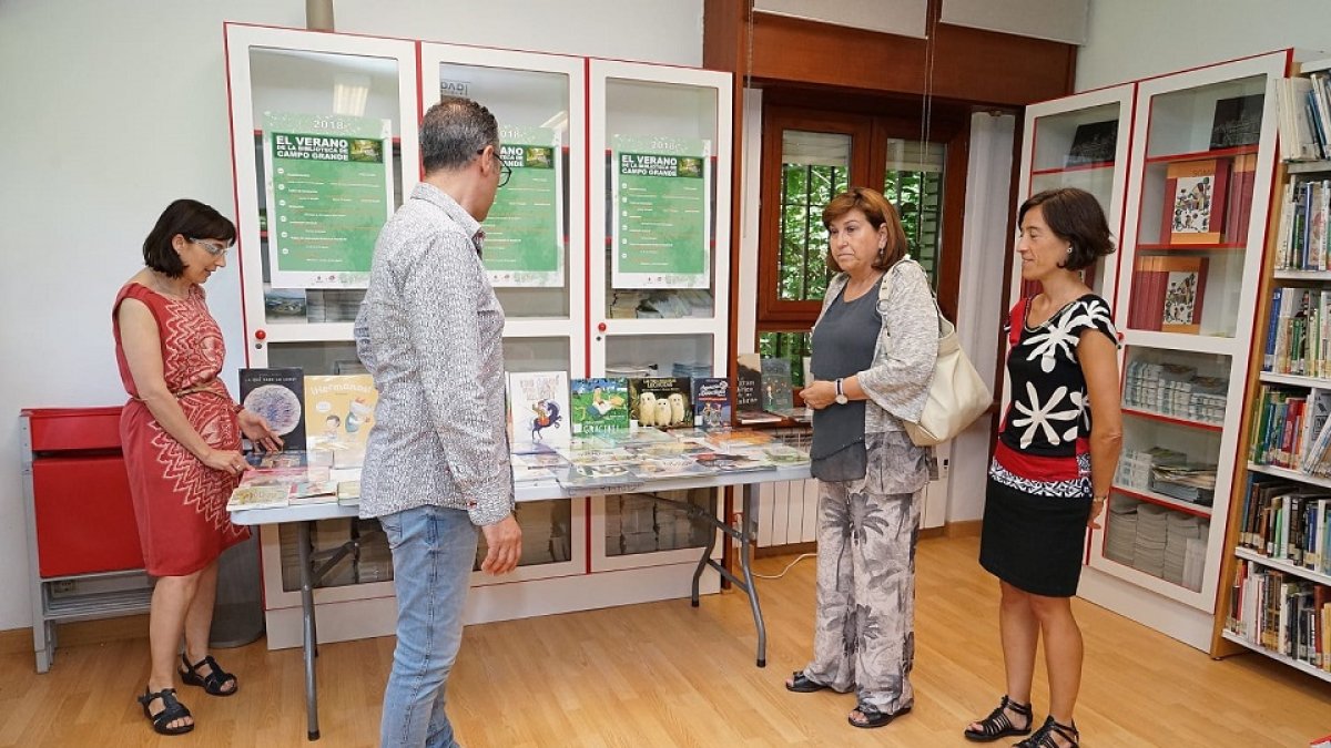 Inauguración del periodo de verano de la Biblioteca de Campo Grande en 2018. -E. M.