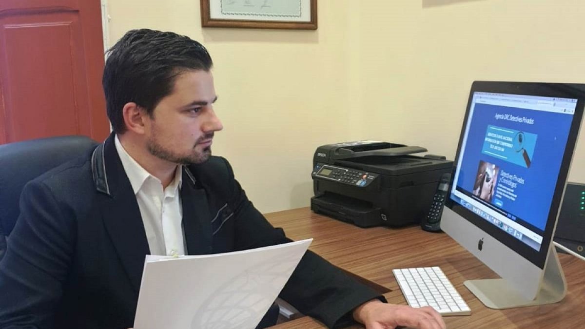 David Rodrigo, gerente de la agencia DRC.- E.M.