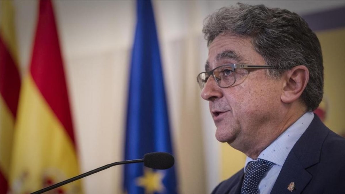 El delegado del Gobierno en Cataluña, Enric Millo.-CARLOS MONTAÑÉS