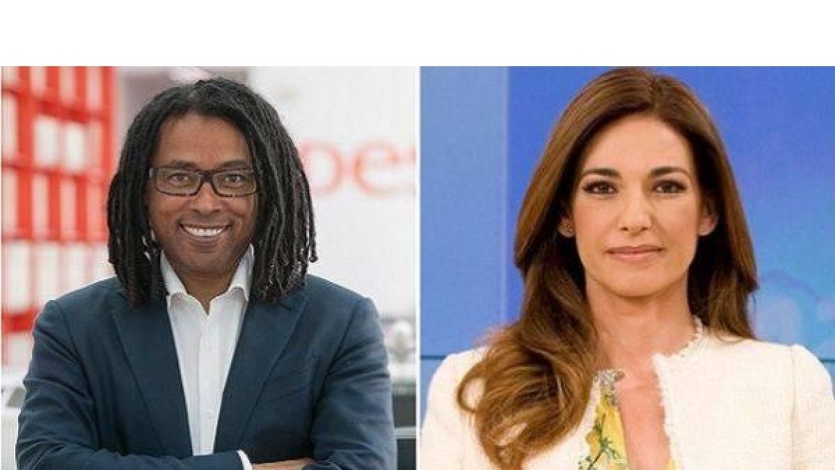 Amuda Goueli y Mariló Montero.-