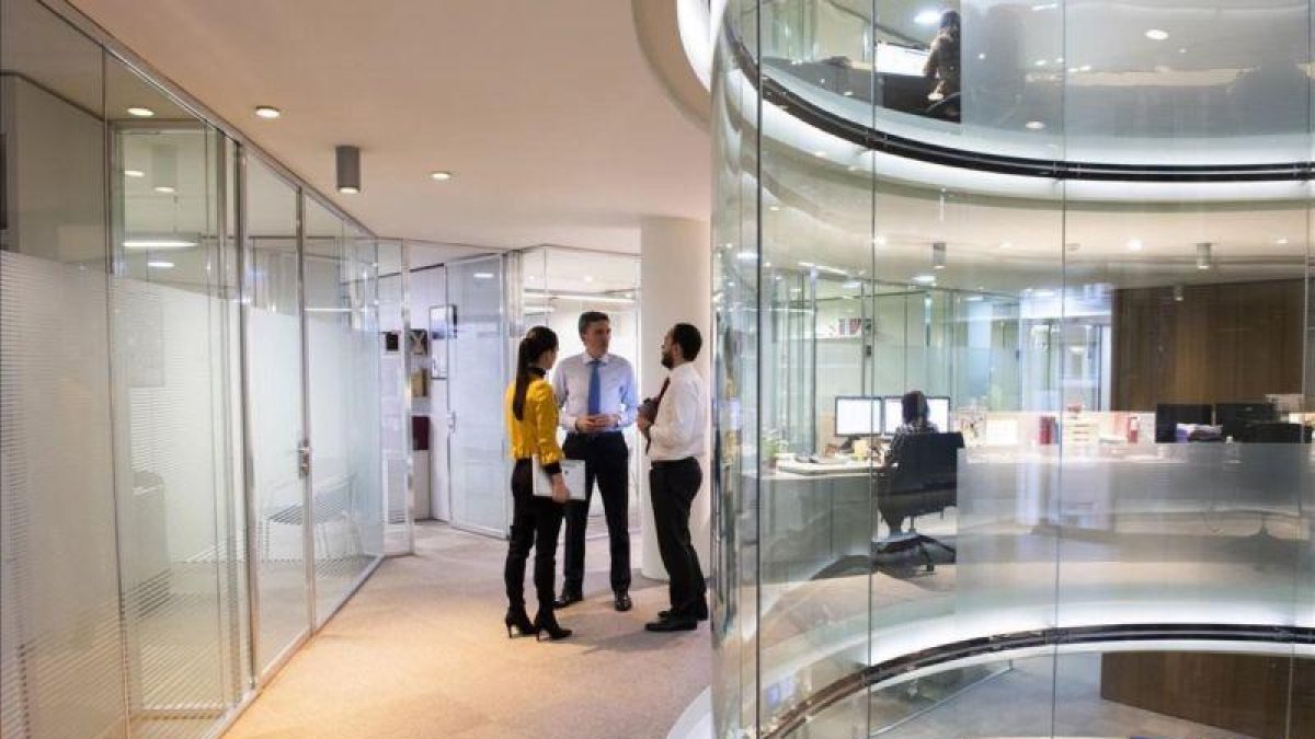 Oficinas en Madrid del bufete Cuatrecasas, una de las firmas líderes en innovación en el sector jurídico.-CUATRECASAS