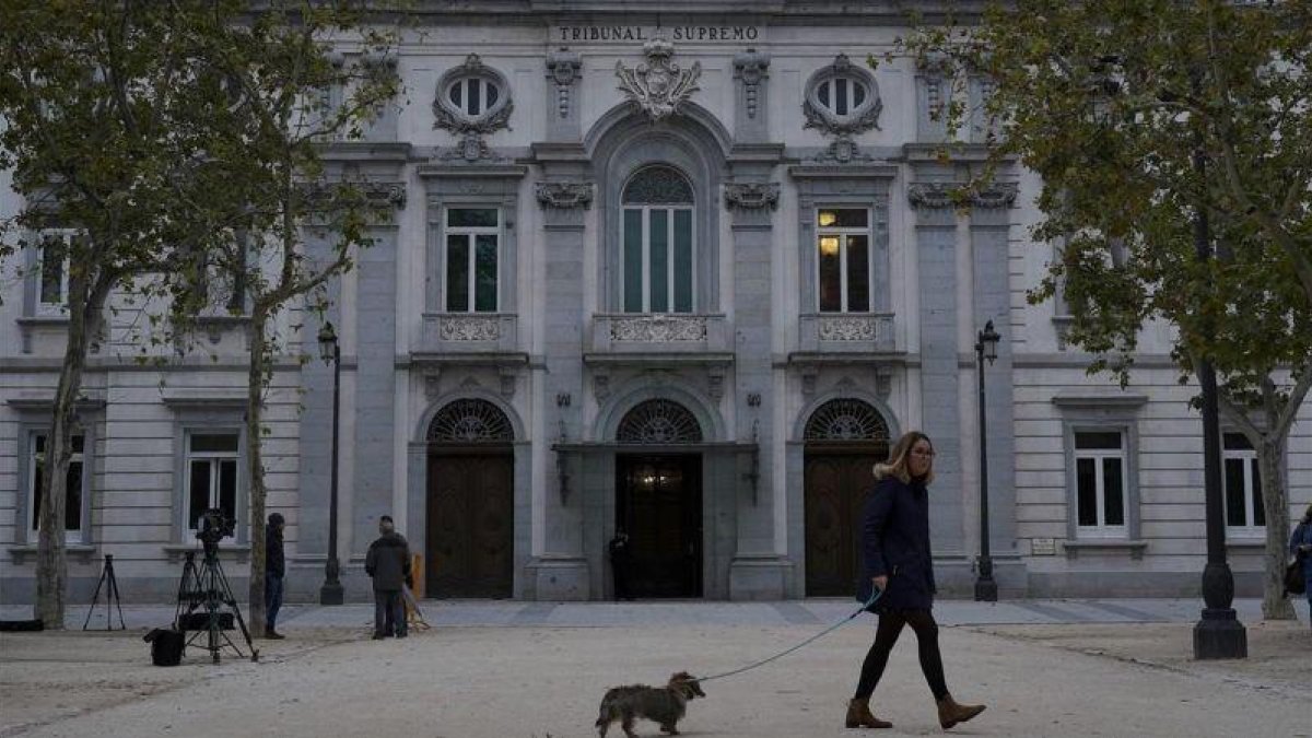 Fachada principal del Tribunal Supremo.-JOSE LUIS ROCA