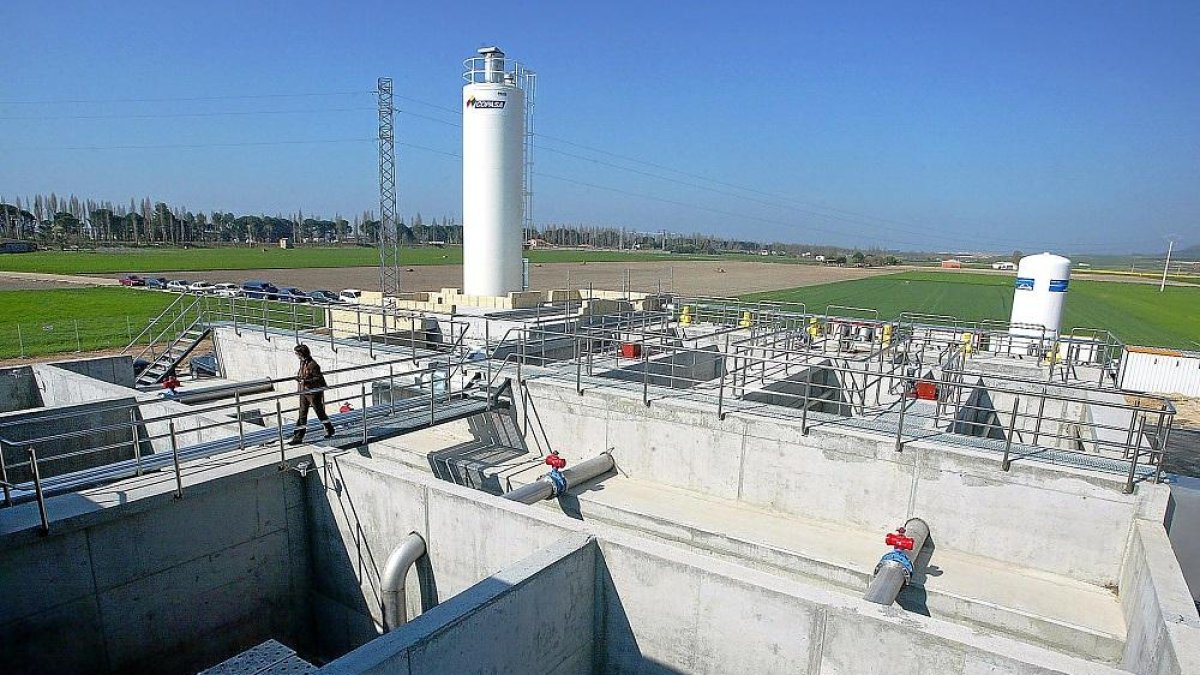 Estación de Tratamiento de Agua Potable (Etap) del Valle del Esgueva, ubicada en Tudela de Duero.-ICAL