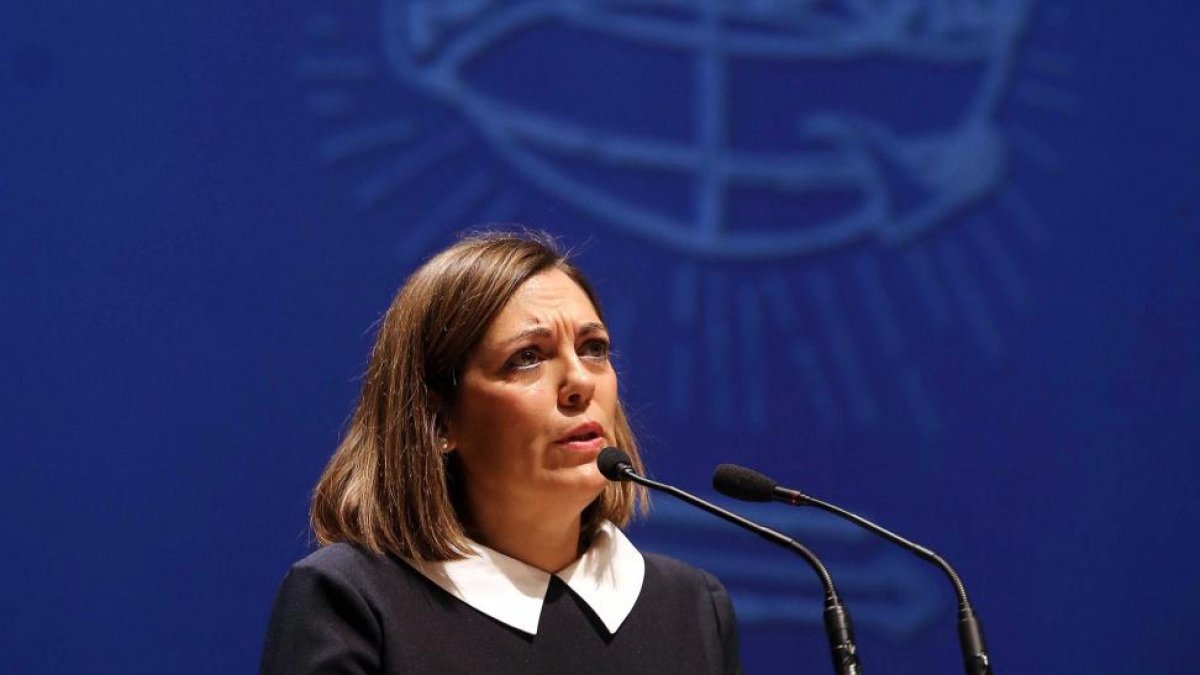 La consejera de Agricultura de la Junta, Milagros Marcos, interviene en la segunda jornada del Foro SomosCyL de El Mundo-Diario de Castilla y León-Ical