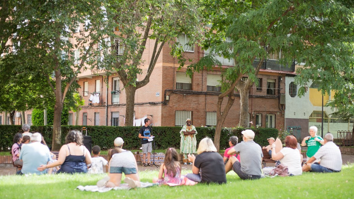 Actividad de 'Junio en la Esgueva' celebrada hace escasos días. / E. M.