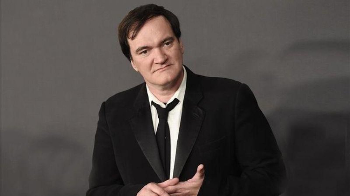 Quentin Tarantino, el pasado domingo antes de la gala de los Globos de Oro.-CHRIS PIZZELLO/AP