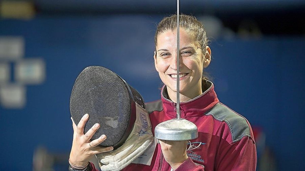Dora Kiskapusi (Valladolid Club de Esgrima).-PABLOREQUEJO