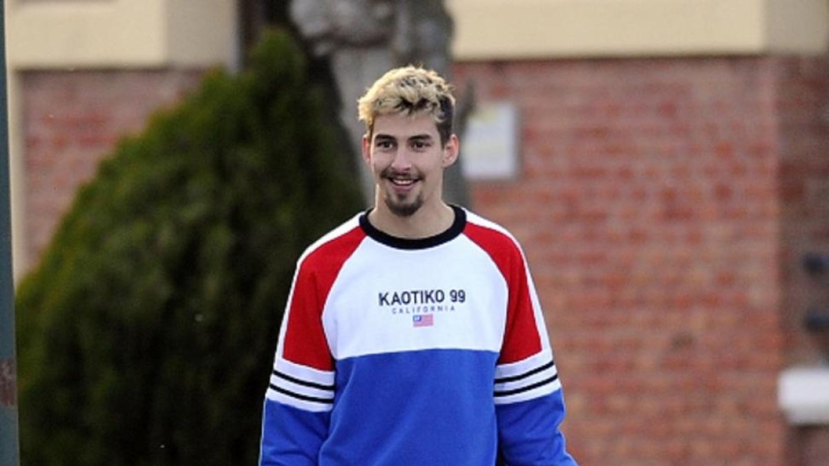 Salida de Carlos Cuadrado, jugador de la Arandina de la carcel de Burgos-ICAL