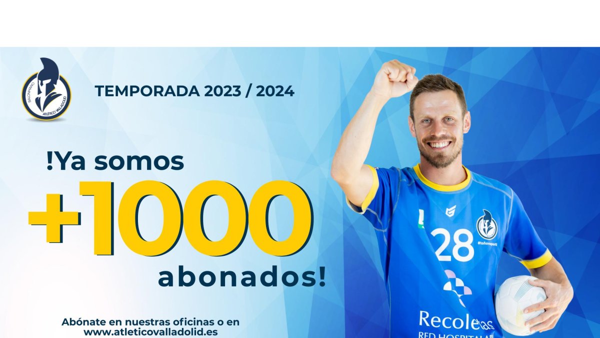 Recoletas supera los 1.000 abonados.