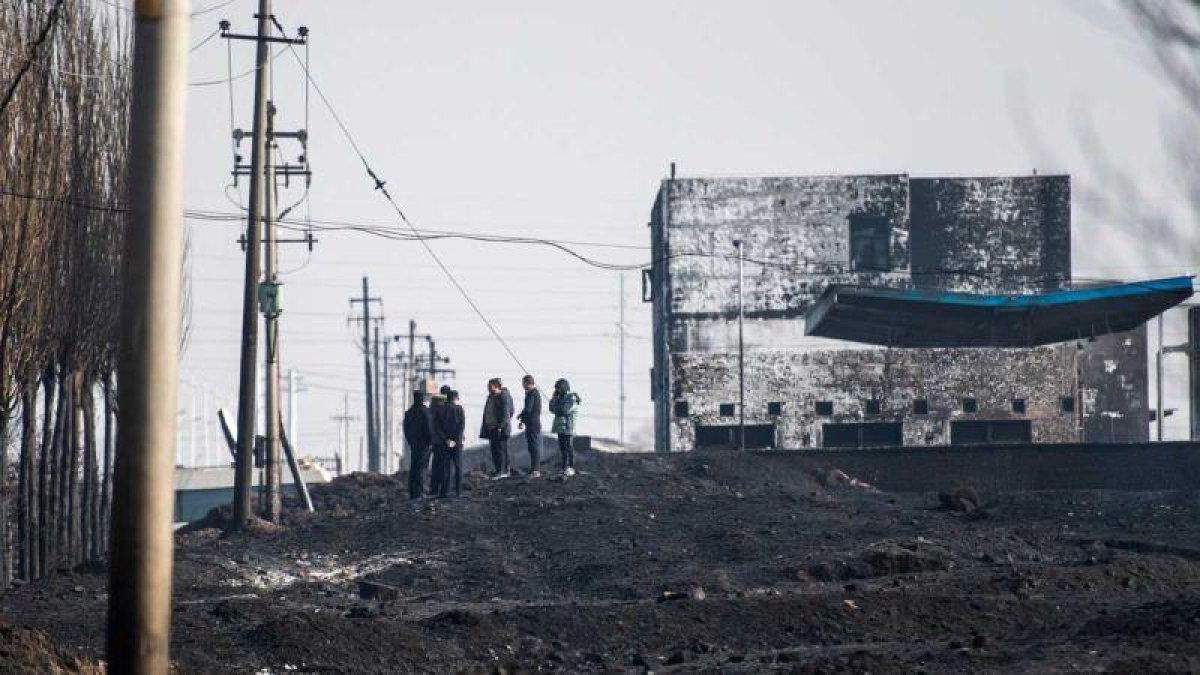 Al menos 22 muertos en una explosión junto a una planta química en China.-FRED DUFOUR
