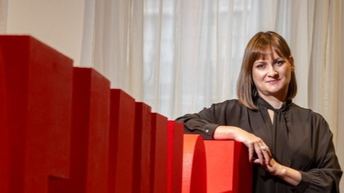 Patricia Font, directora de la película 'El maestro que prometió el mar'. SEMINCI