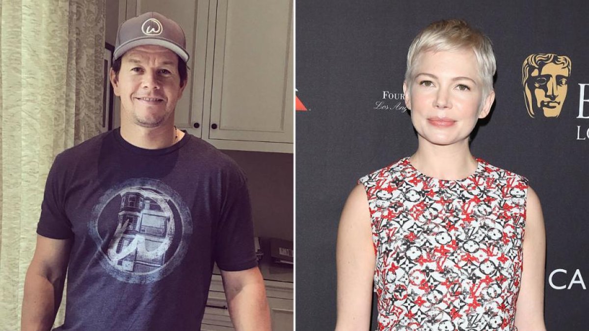 Mark Wahlberg y Michelle Williams.-