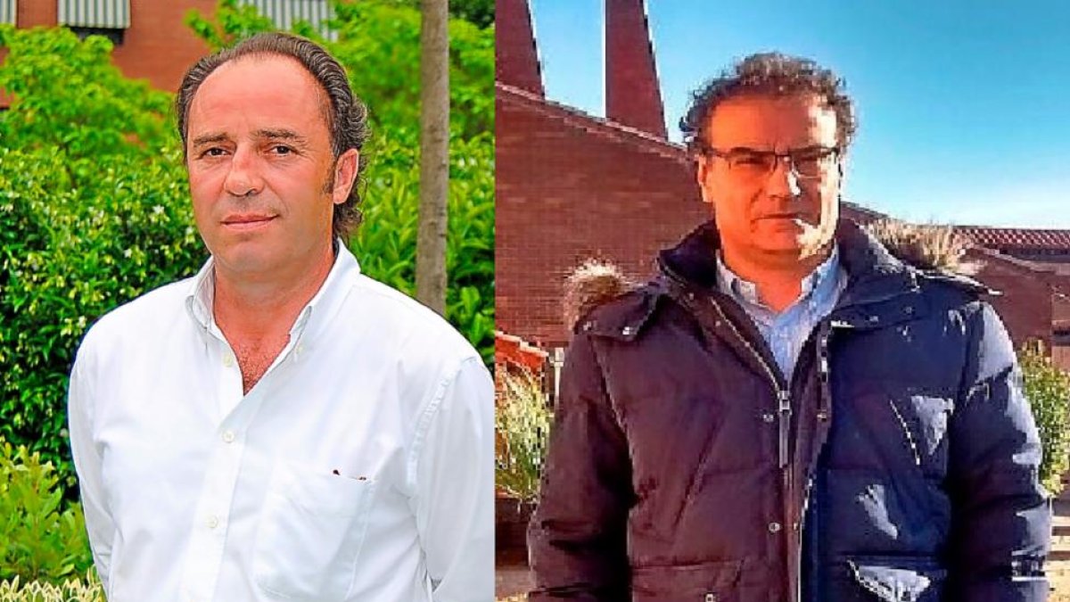 Luis Centeno (I) y Juan Ramón Alonso (D).-E.M