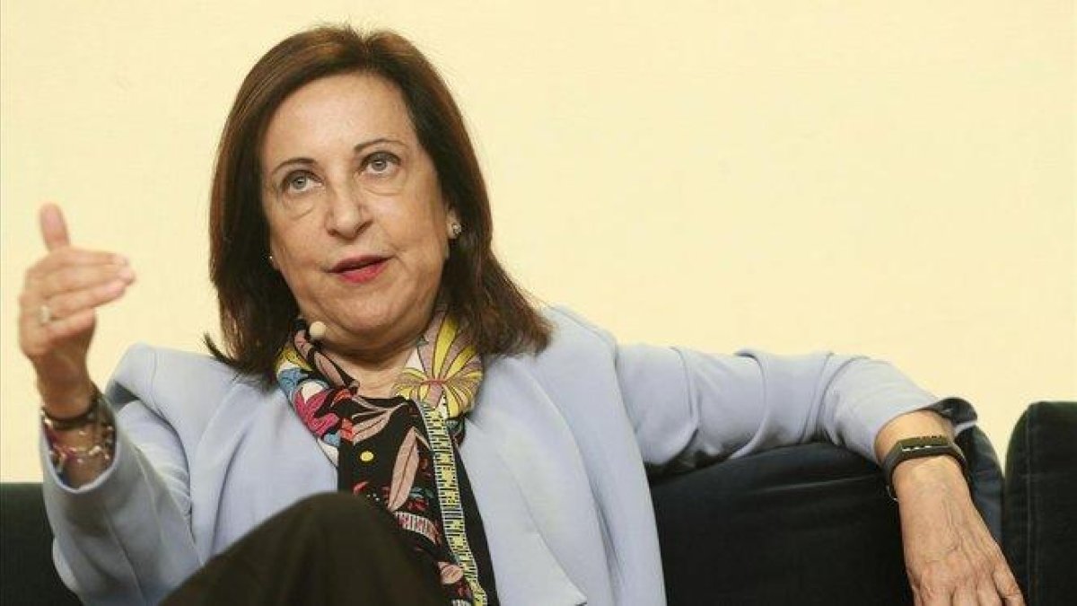 La ministra de Defensa en funciones, Margarita Robles.-EUROPA PRESS / EDUARDO PARRA