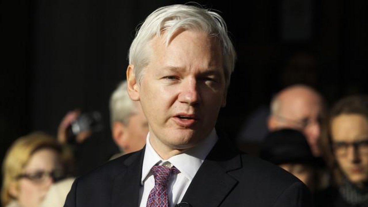 Imagen de Julian Assange, el 5 de diciembre del 2011.-AP