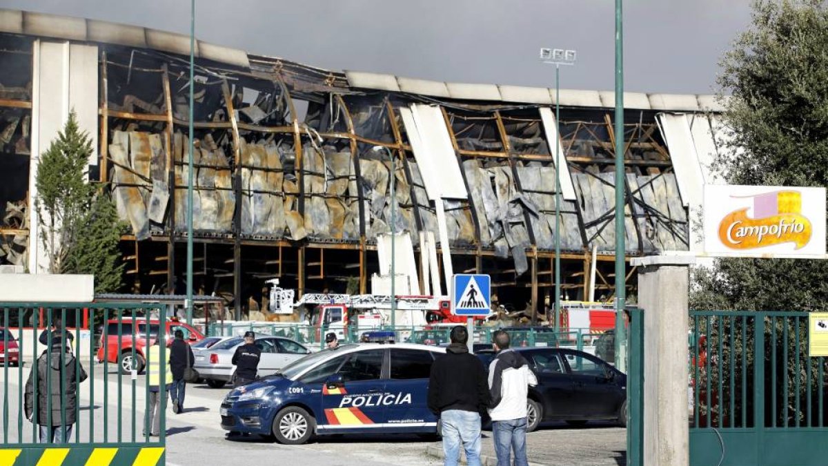 Incendio fabrica de Campofrio-El Mundo