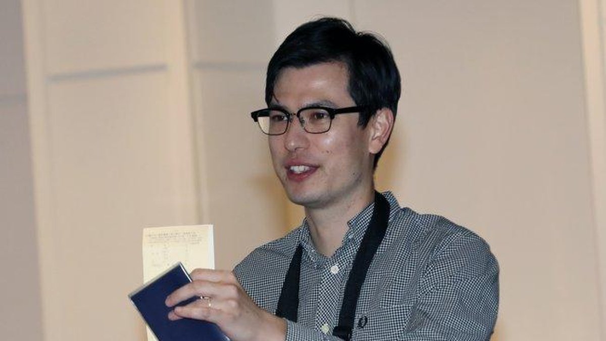 Alek Sigley, el estudiante australiano y detenido y liberado en Corea del Norte.-