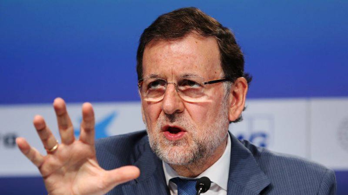 Mariano Rajoy en la reunión del Círculo de Economia en Sitges.-Foto: RICARD CUGAT