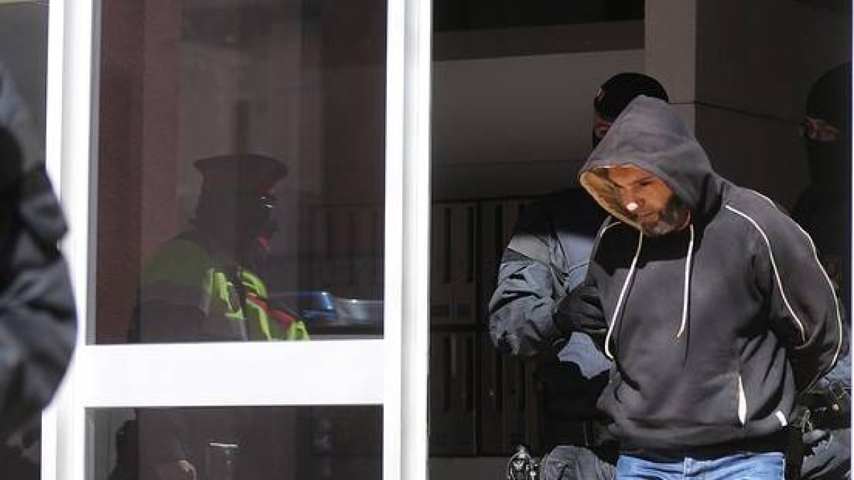 El presunto jefe de la célula yihadista, detenido este miércoles en Sabadell.-Foto: DANNY CAMINAL