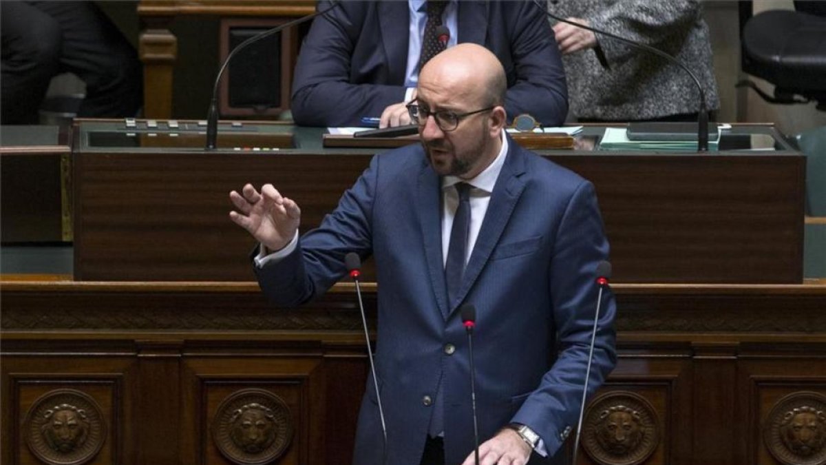 El primer ministro belga, Charles Michel-EL PERIÓDICO