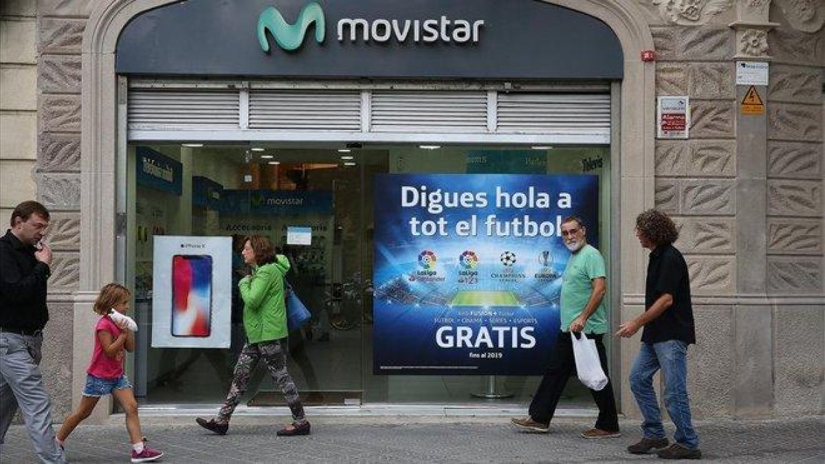 Promoción de retransmisiones de fútbol de Movistar+ para la temporada 2018-19.-ELISENDA PONS