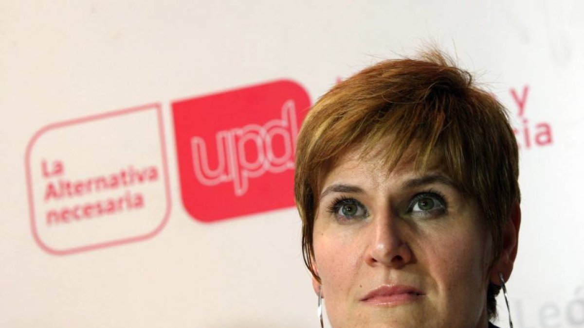 La candidata de UPyD a la Presidencia de la Junta de Castilla y León, Carolina Martín Palacín-Ical