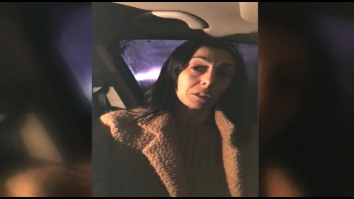 Raquel Gago en la imagen del video-TELECINCO